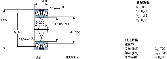 SKFBT2B 334087/HA3軸承圖紙