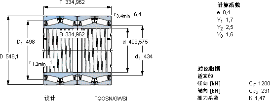 SKFBT4B 329004 BG/HA1VA901軸承圖紙