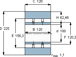SKF315018 A軸承圖紙