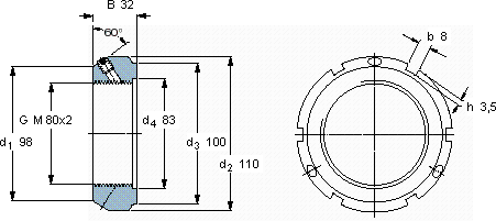 SKFKMT 16軸承圖紙