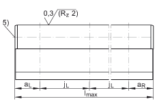 INA導(dǎo)軌 TSNW50, 實(shí)體輪廓，從上面安裝，帶一根軌道軸；可提供耐腐蝕設(shè)計(jì)