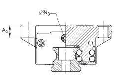 INA滑塊 KWVE20-B-KT-L, 用于四排直線循環(huán)球軸承及導(dǎo)軌組件的帶方形墊片的長系列滑塊