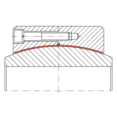 INA大的關(guān)節(jié)軸承 GE800-DW, 根據(jù) DIN ISO 12 240-1 標準，免維護