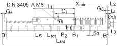 INA高精度直線工作臺 LTPG15-275-2020, 鑄鐵