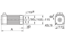 INA伺服電機(jī) MOT-HDY115-C6-88S, 