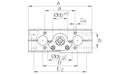 INA直線工作臺 LTE50-Tr32x6-A, 梯形絲桿驅(qū)動