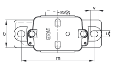 FAG直立式軸承座 S3030-H-N-FZ-AB-L + 230SM135-MA, 剖分的調(diào)心滾子軸承，毛氈密封，脂潤滑